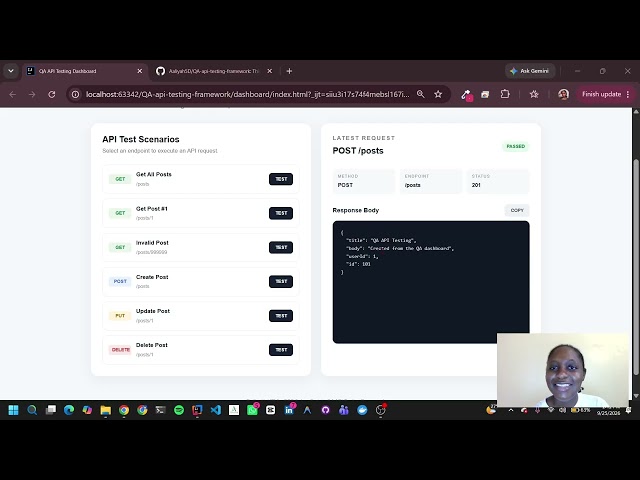 QA API Testing Framework Demo