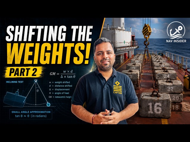 Inclining Experiment Explained 🚢 | Ship Stability Test ⚓ | Part - 2 | Nav Insider