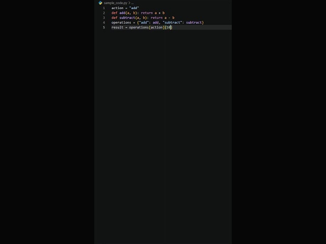 Python's Secret Switch-Case! #shorts