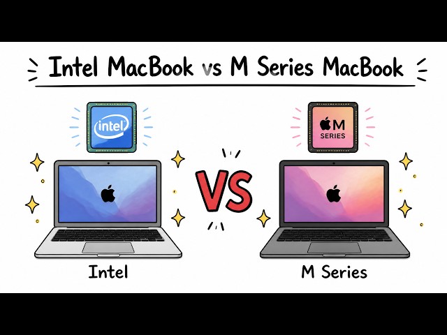 Intel MacBook vs M Series MacBook  Differences Explained for Beginners