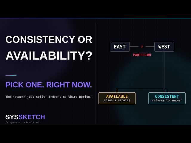 The CAP Theorem Explained: The Choice Every Distributed Database Makes