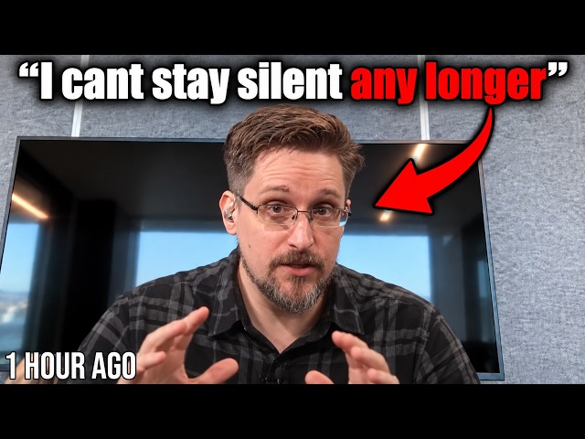 1 HOUR AGO: Edward Snowden ISSUED Emergency Warning in Exclusive Broadcast