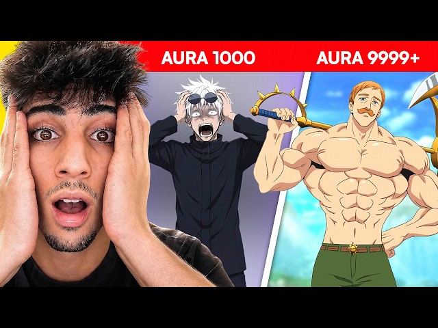Ranking Anime Characters Based On AURA