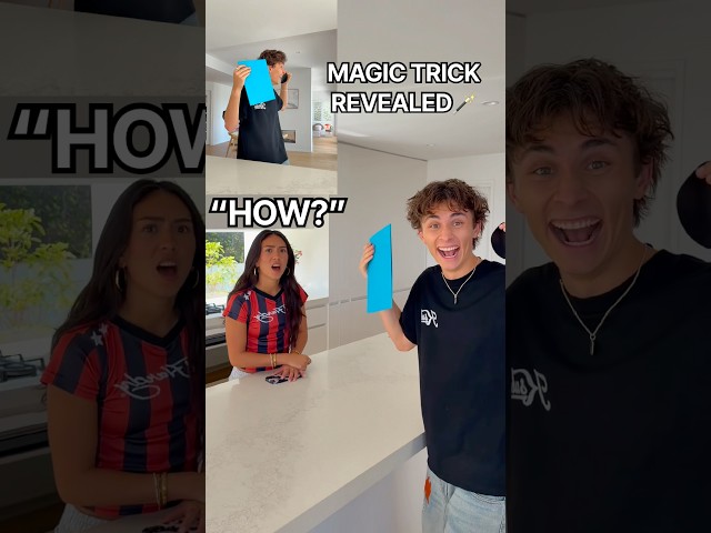 BEHIND THE SCENES MAGIC TUTORIAL 🤭🤣🤷‍♂️ #magic