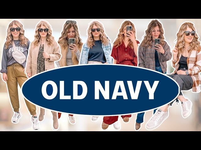 7 Fall Outfits in 7 Minutes | Old Navy Affordable & Chic Try-on Haul