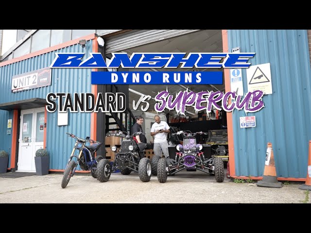 521 Supercub Banshee Dyno Test - Real Gains vs Stock