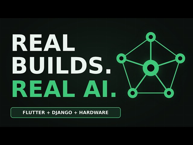 NexusML: Real Flutter + Django + AI Builds, Now Going Into Hardware