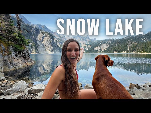 Hiking to an Alpine Lake in the Cascades | Washington Van Life