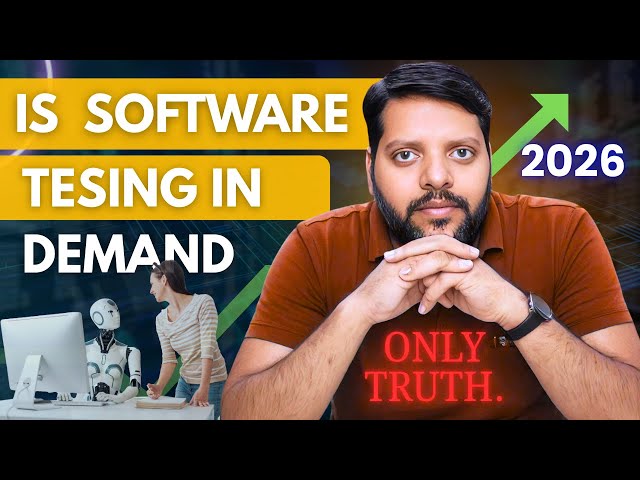 Is Software Testing Still in Demand in 2026?Demand, Salary, Automation & Future Path