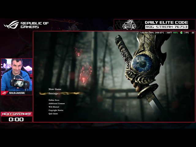 Onimusha: Way of the Sword on the ROG Xbox Ally X!