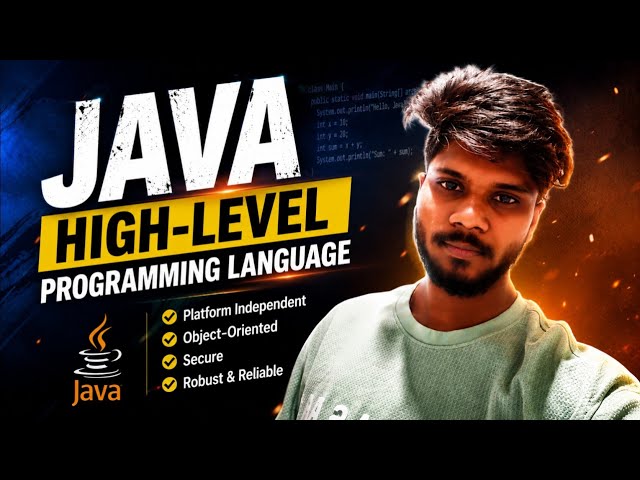 Telugu Java For Basic To Advanced Level | programming language Platform Independent