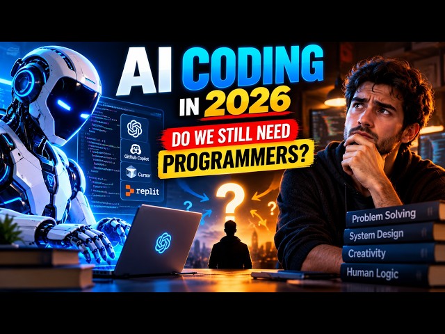 AI Coding in 2026: Will AI REPLACE Programmers?  (The Shocking Truth!)