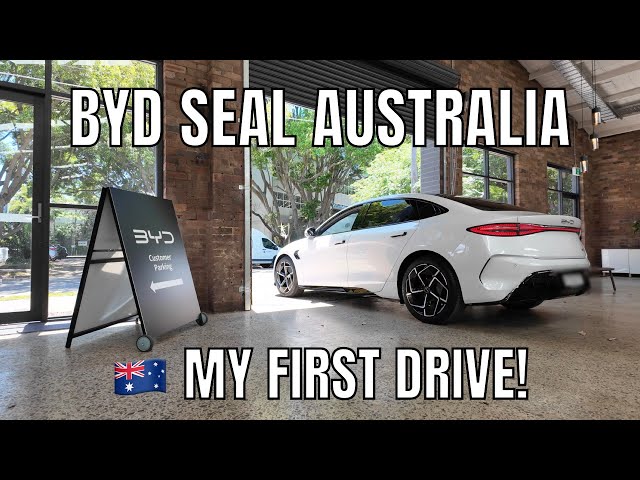 My first Premium BYD Seal Drive Impression in Sydney Australia 2023