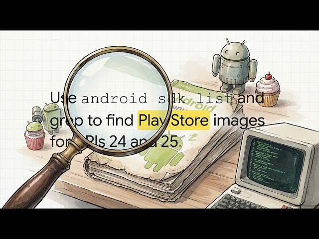 Notes on Android Development (Part 2): Setting up legacy API for Android emulator