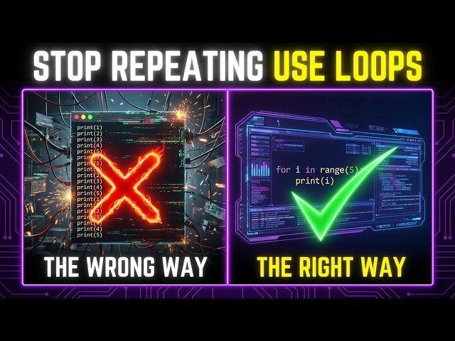 Python for Loops Simply Explained (Beginner-friendly)