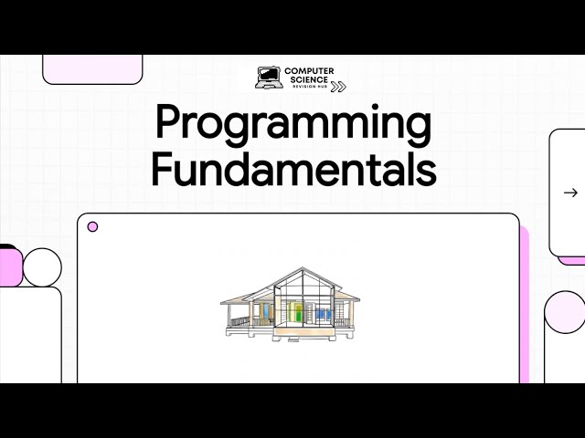 OCR Computer Science 2.2 Programming Fundamentals