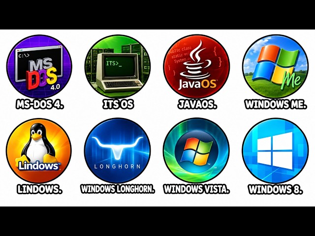 Every Worst Operating System Explained in 12 Minutes!