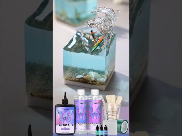 🌊 Turn resin into an ocean!