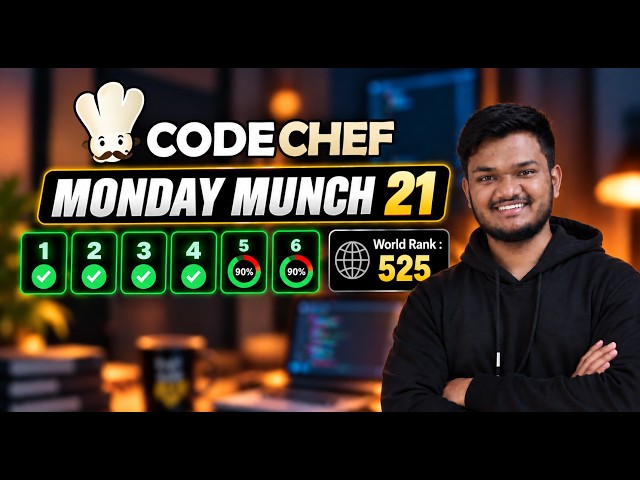 Codechef DSA Monday Munch 21