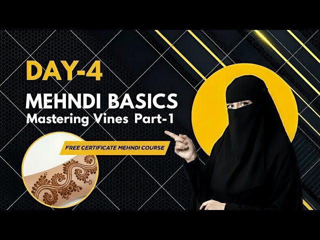 Henna Classes Day-4 | Mehndi Course | Mehandi Classes | Mehndi Design Classes | 2026