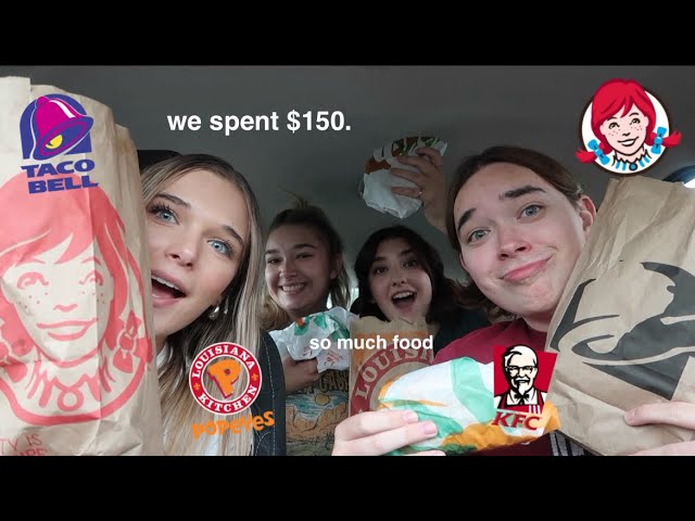 LETTING THE PERSON IN FRONT OF US CONTROL WHAT WE EAT *gone wrong*