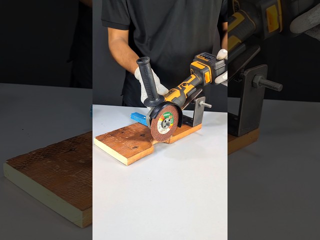 How to make an iron-cutting die for an angle grinder