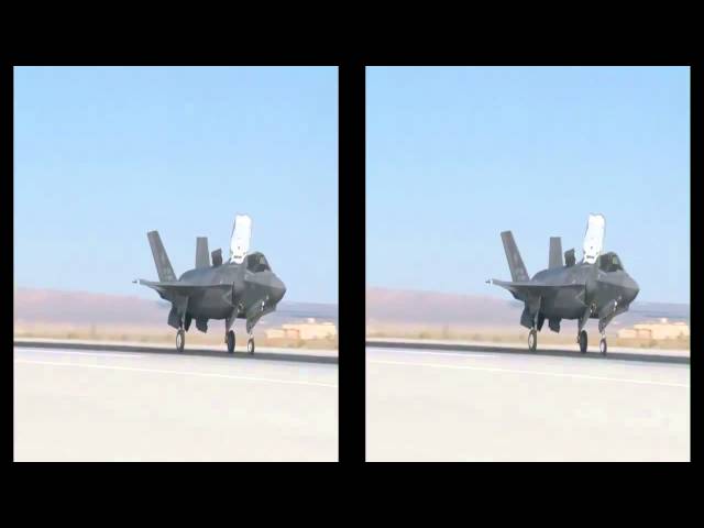 NAVAIR - F-35B STOVL Stealth Fighter Wet Runway & Crosswind Landing Testing [1080p]