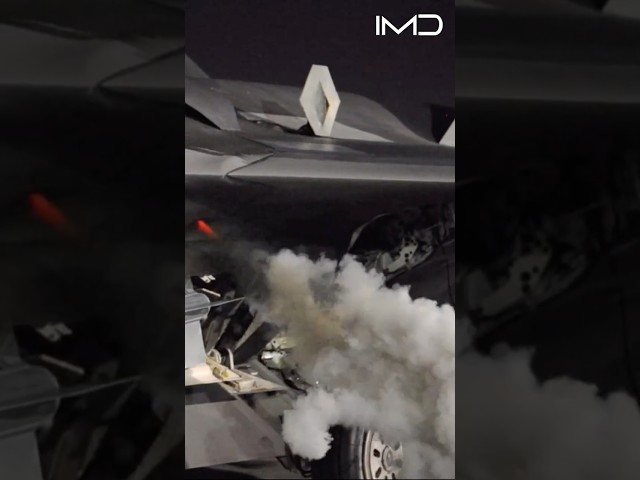 F-22 Raptor Engine Startup