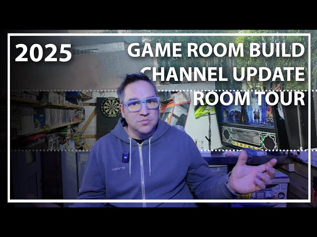 Game Room Tour | Extension Build | Channel Update 2025