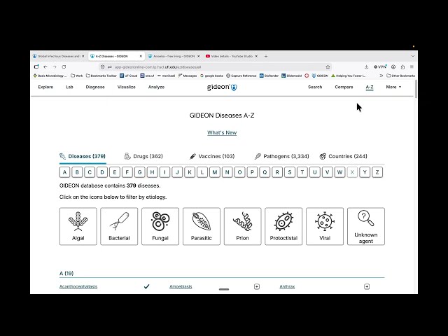 Introducing Gideon Diagnostics - Parasites and Parasitic Diseases