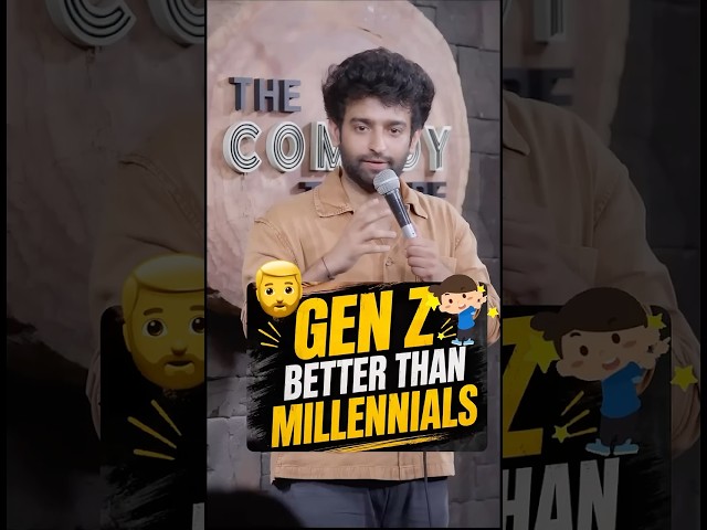 Is GenZ better than Millennial #standup #comedy #cjp #protest #bjp #genz #millennial #funny