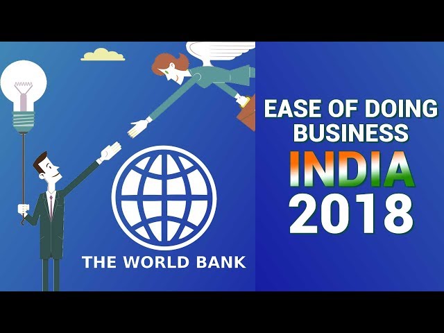 Ease of Doing Business in India – World Bank Report on Ease of Doing Business 2018