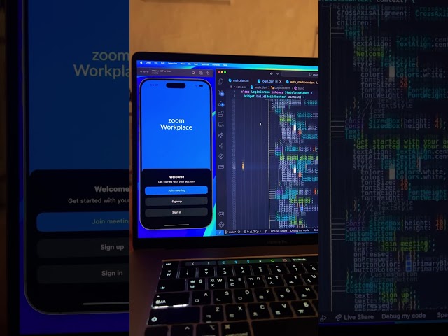 Coding At Night - Flutter 🩵 #flutter #coding