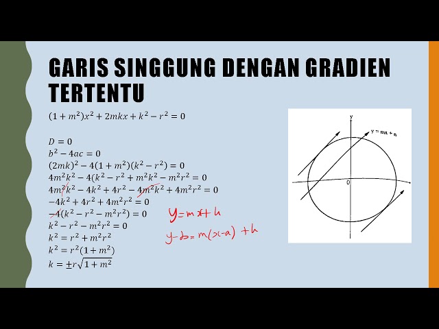 Geometri Analitik - Lingkaran