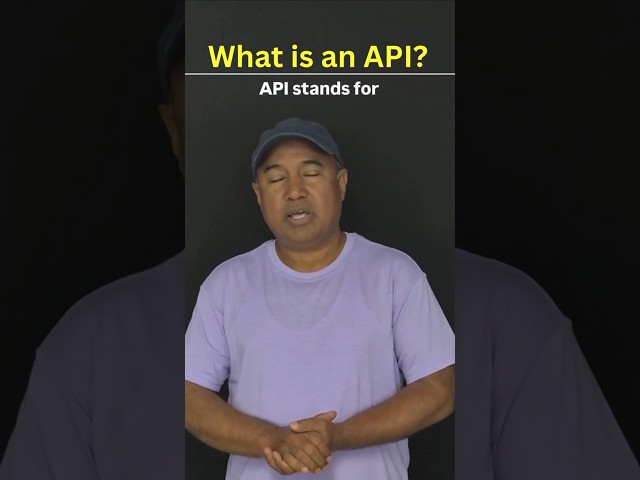 What is an API? #shorts #api