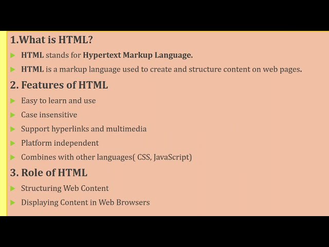 What is HTML? Tutorials For the Beginners 