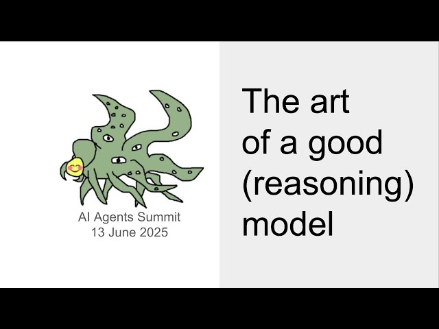 The art of training a good (reasoning) language model