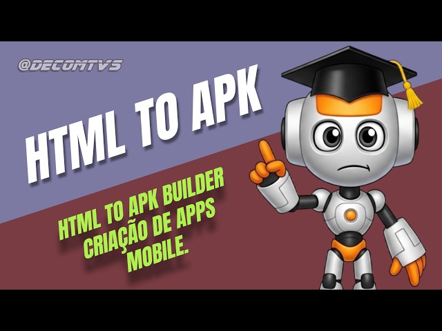 HTML TO APK BUILDER CRIAÇÃO DE APPS MOBILE