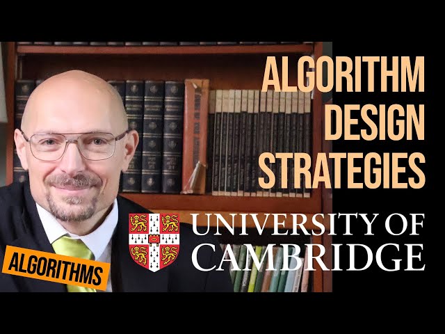 Algorithms: algorithm design strategies