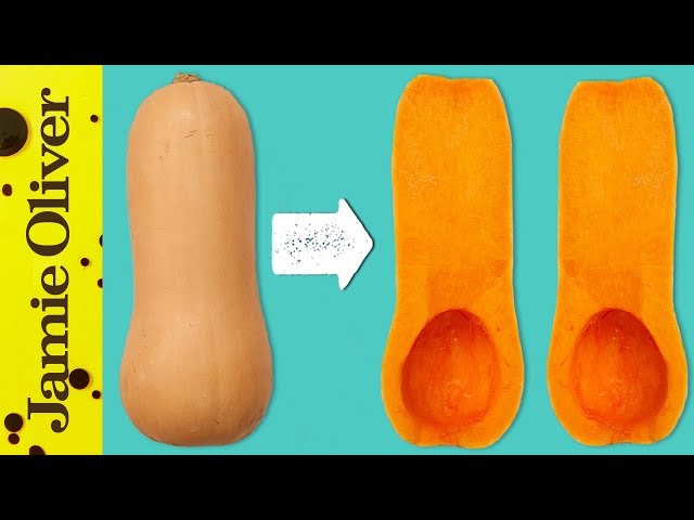 How To Prepare A Squash | Jamie’s 1 Minute Tips