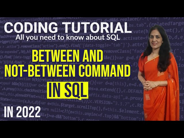 Between and Not - Between command In SQL | SQL Tutorial For Beginners | Code Tech Hub
