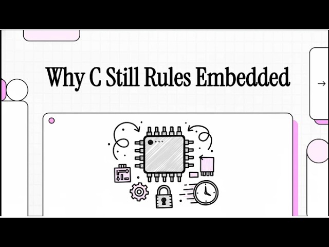 Why C Still Rules Embedded