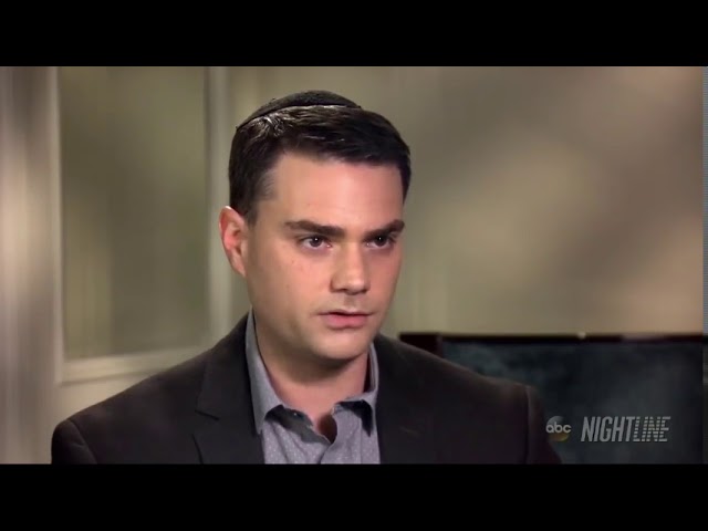 Ben Shapiro shows ABC Nightline Reporter who is the hooligan