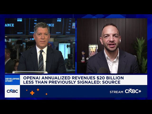 Big Technology’s Kantrowitz on OpenAI revenue report: Some sloppiness on company's part