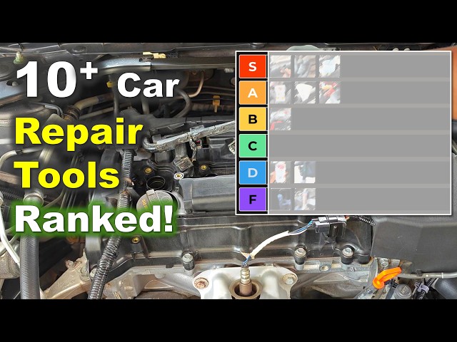 Ranking Car Repair Tools: S-Tier to Worst DIY Car Repair tools