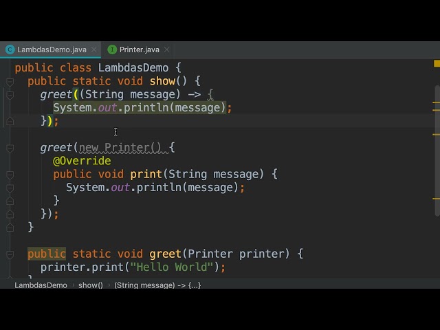 Java #165 - Lambda Expressions [By Mosh Hamedani]
