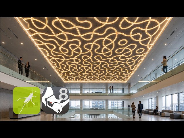 Random Path Hexagonal Tile array Grasshopper for Rhino Parametric Script and Full Length Tutorial