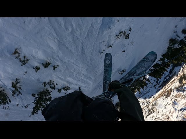 Top to bottom High Boy lap-Alta ski area