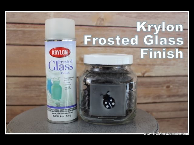 Review It & DO IT! Krylon Frosted Glass Finish