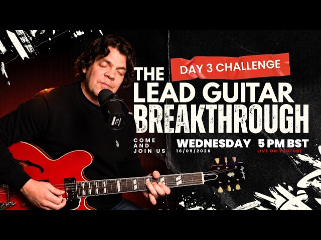 Lead Guitar Challenge Day 3 - The Magic Notes